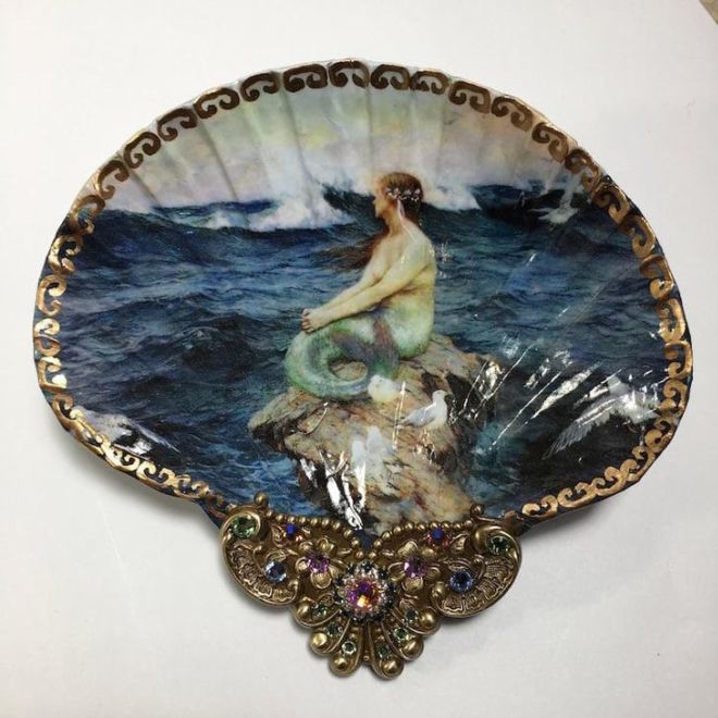 Amazing Realistic Artwork On The Seashells