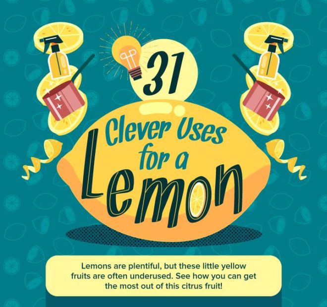 31 Uses For Lemon That You Never Knew About