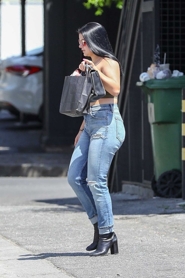 Ariel Winter Leaving Nine Zero One Hair Salon In LA