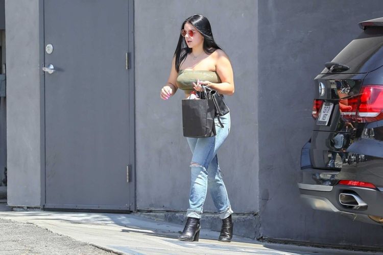 Ariel Winter Leaving Nine Zero One Hair Salon In LA
