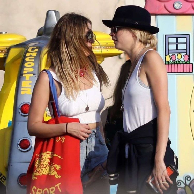 Ashley Benson And Cara Delevingne Together In Los Angeles