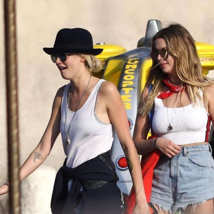 Ashley Benson And Cara Delevingne Together In Los Angeles