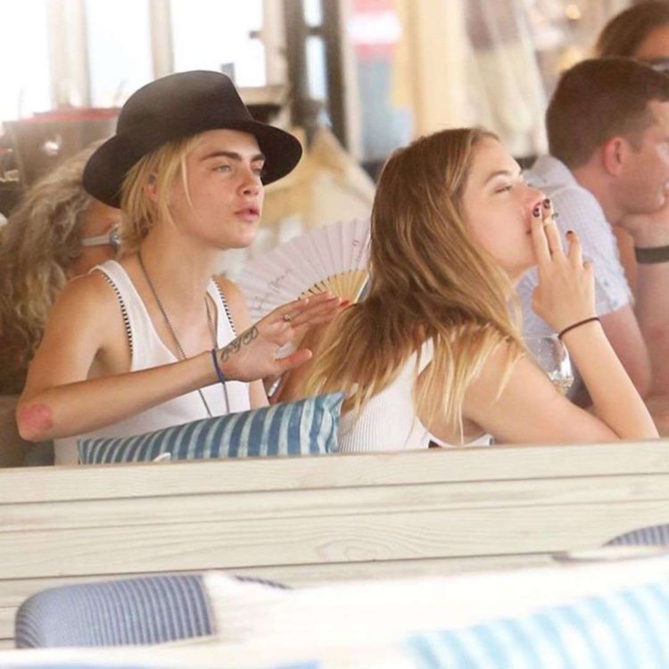 Ashley Benson And Cara Delevingne Together In Los Angeles
