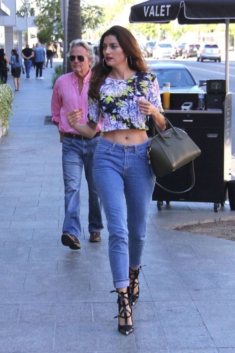 Blanca Blanco Candids Out For A Lunch In Los Angeles