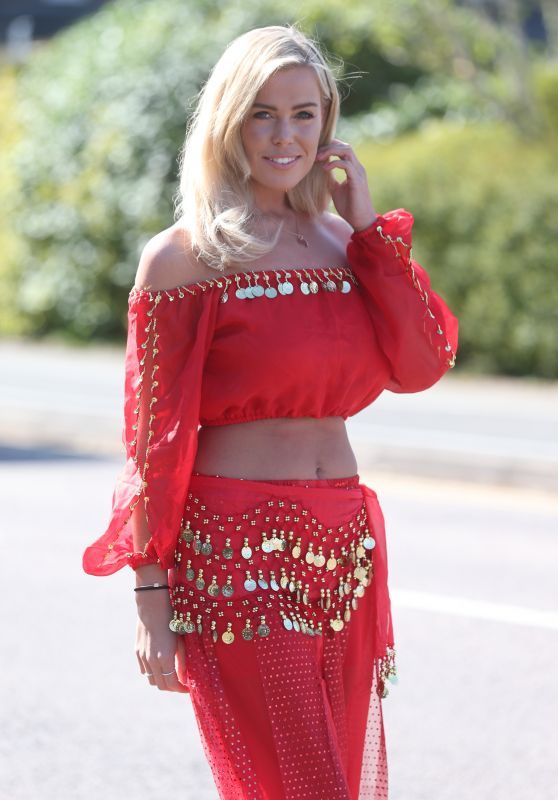 Chloe Meadows At 'The Only Way Is Essex' Filming An Arabian Nights