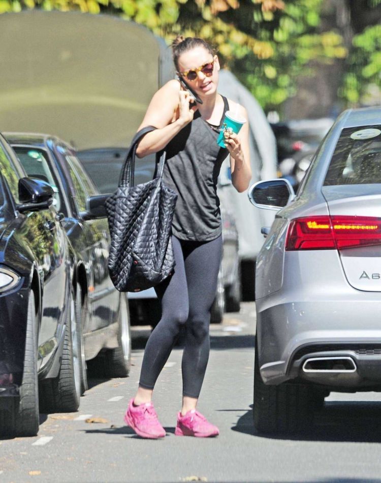 Daisy Ridley Candids In Gym Gear In Notting Hill
