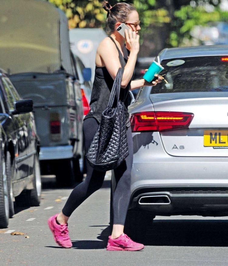 Daisy Ridley Candids In Gym Gear In Notting Hill