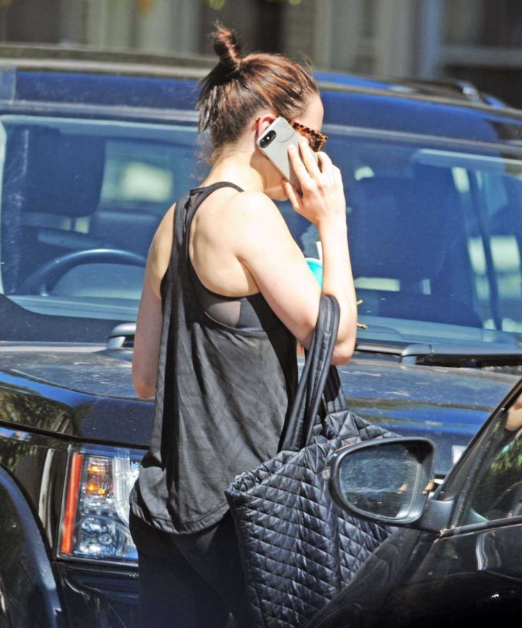 Daisy Ridley Candids In Gym Gear In Notting Hill