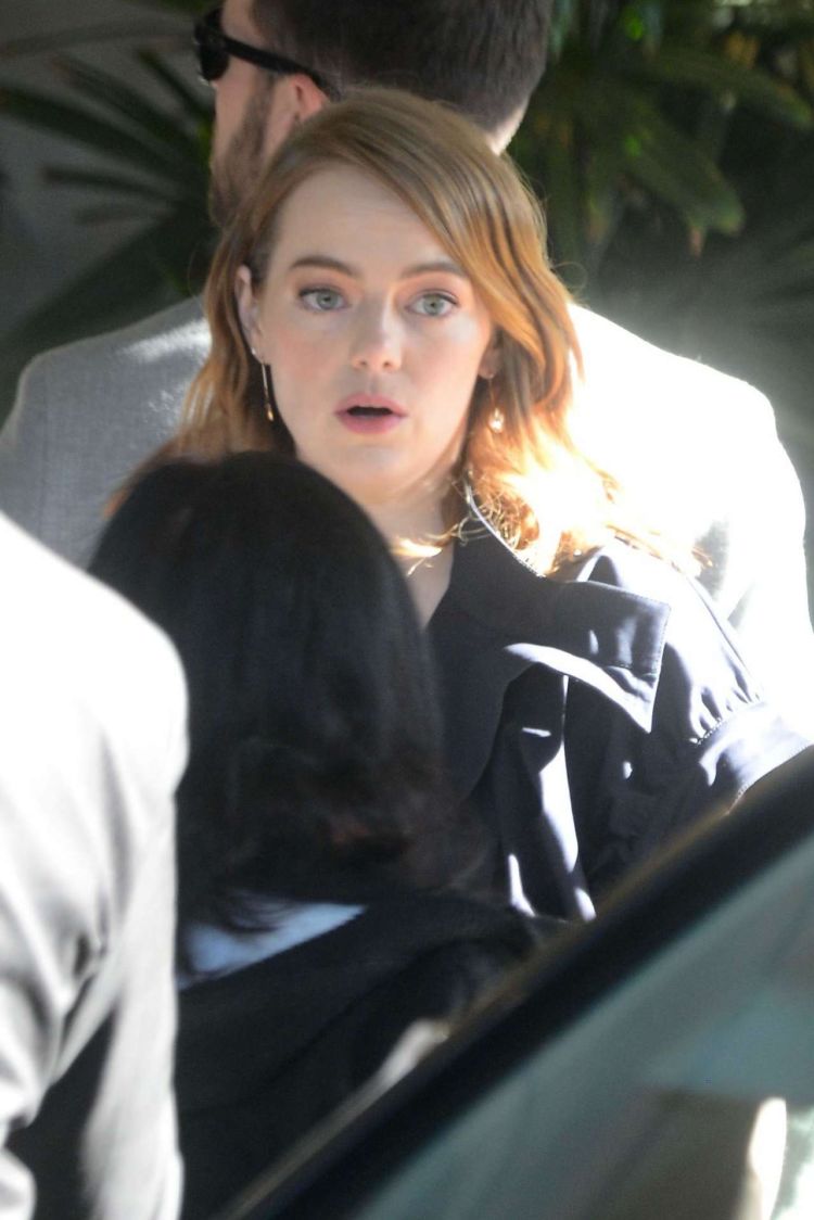 Emma Stone In Black At 19th Annual AFI Awards