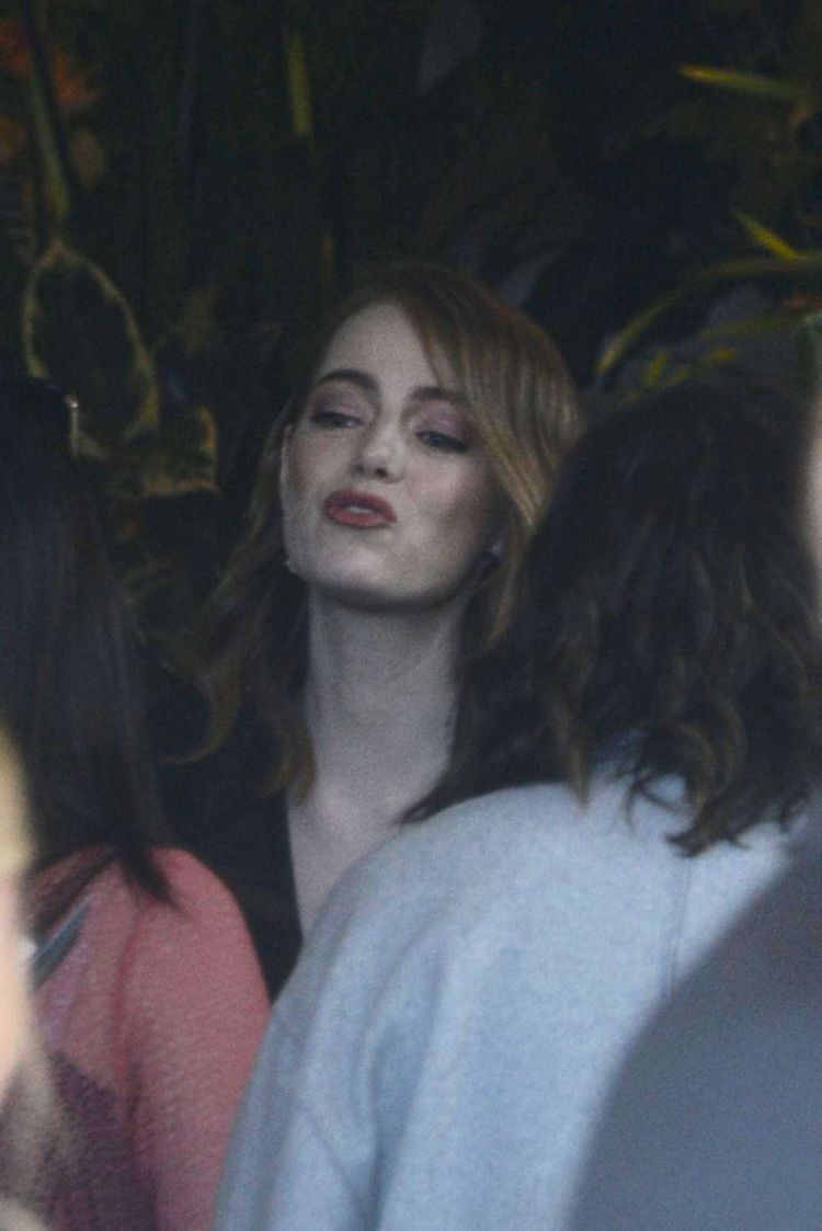 Emma Stone In Black At 19th Annual AFI Awards