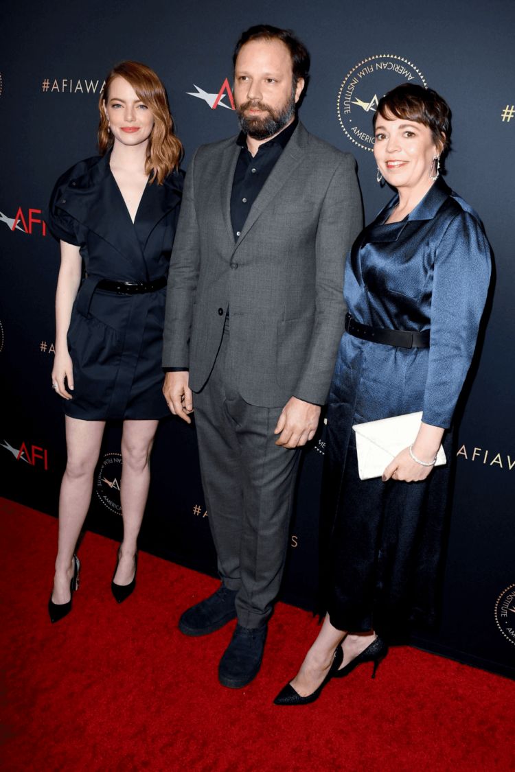 Emma Stone In Black At 19th Annual AFI Awards