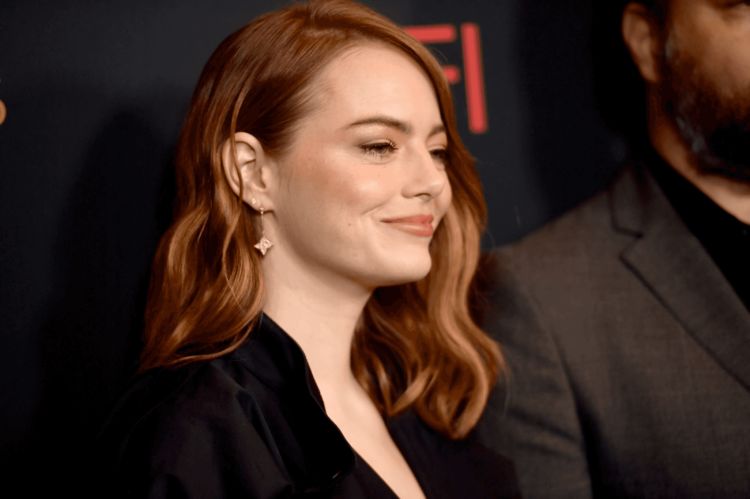 Emma Stone In Black At 19th Annual AFI Awards