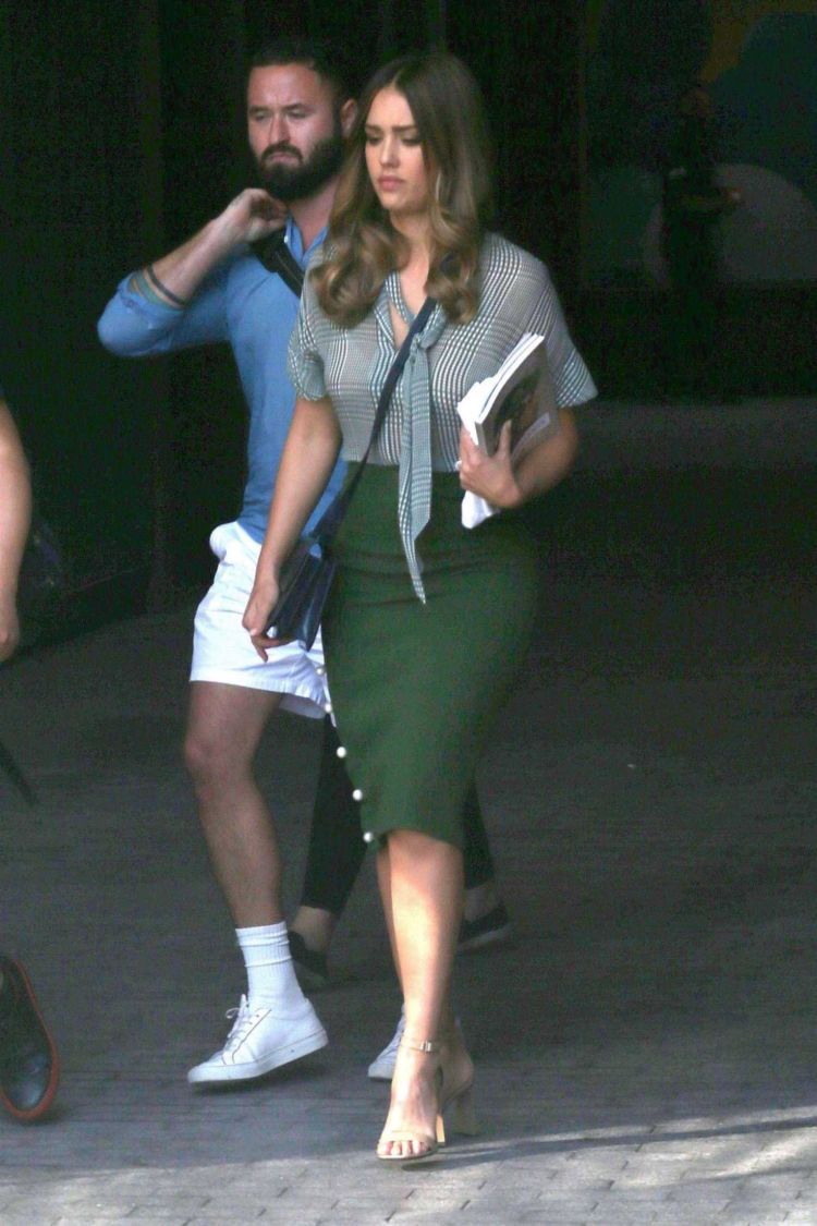 Jessica Alba Arrives At #BlogHer18 Creators Summit