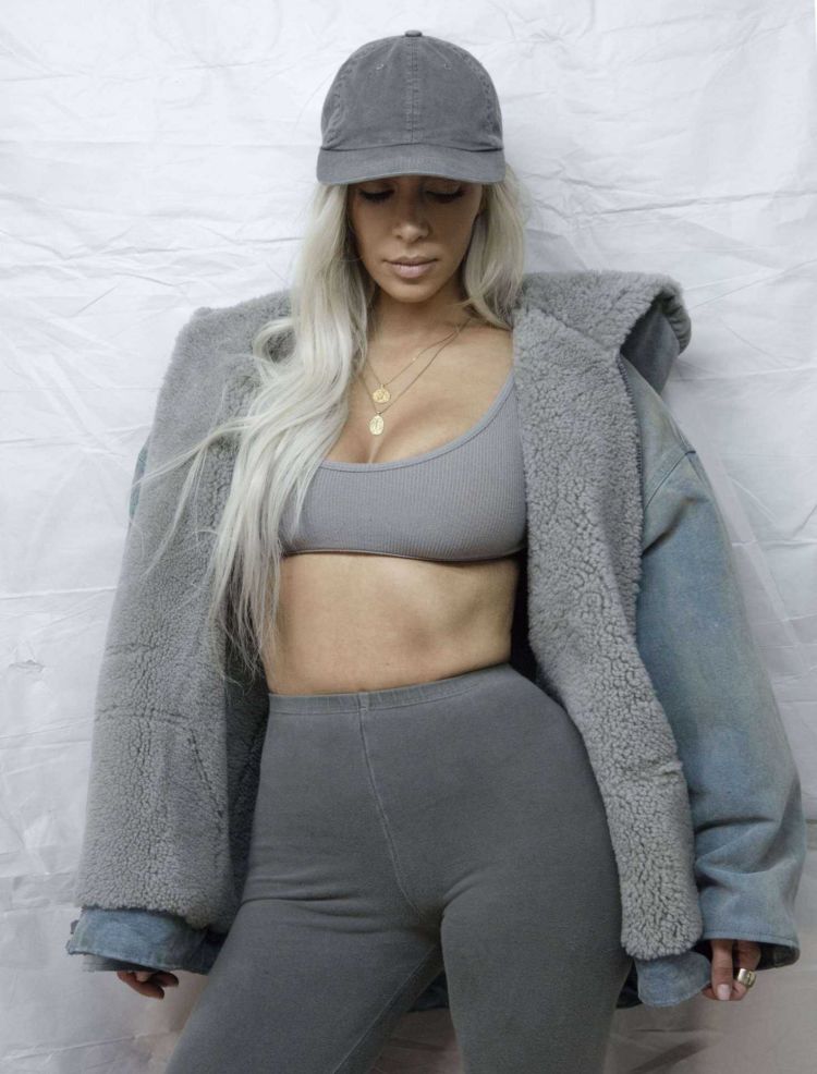Kim Kardashian Shoots For Yeezy’s Season 6 Campaign