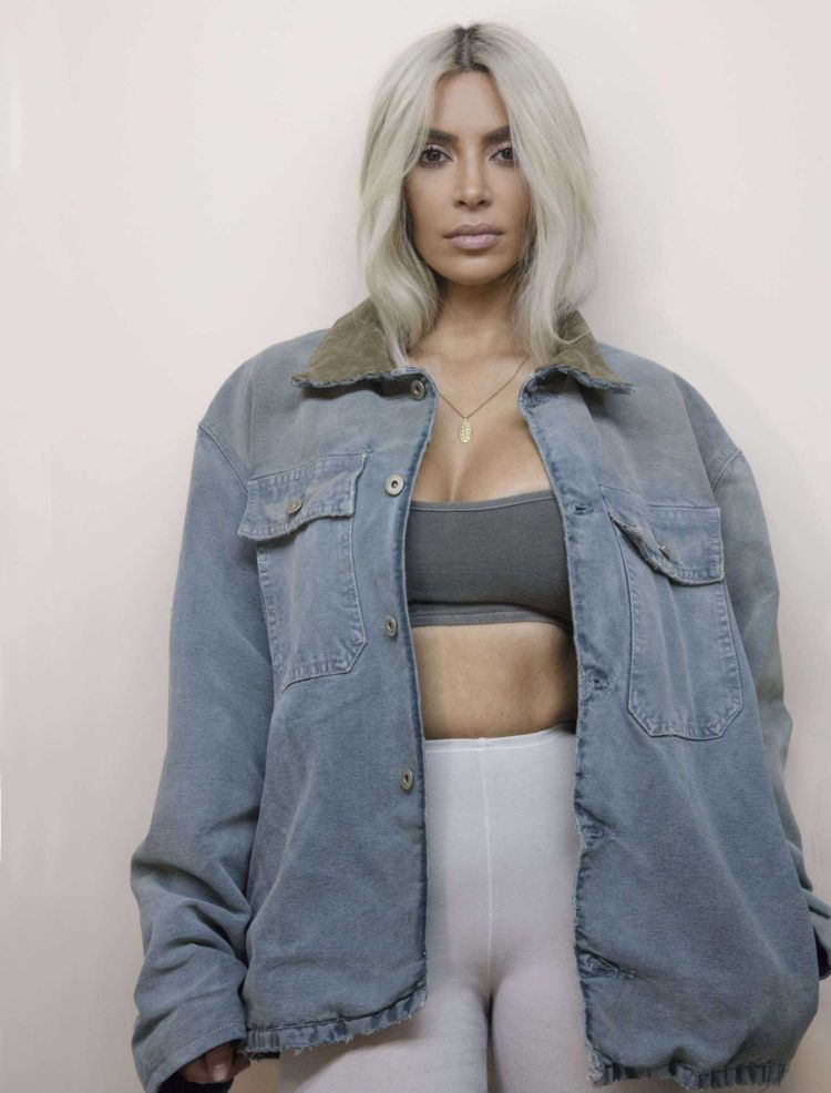 Kim Kardashian Shoots For Yeezy’s Season 6 Campaign
