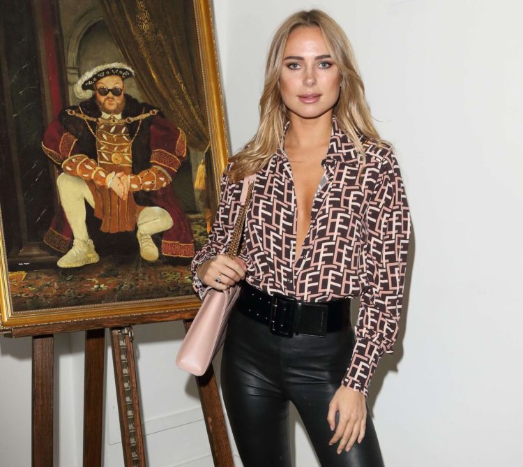 Kimberley Garner Arriving At Portr8’s Three Mobiles VIP Gallery Launch Party