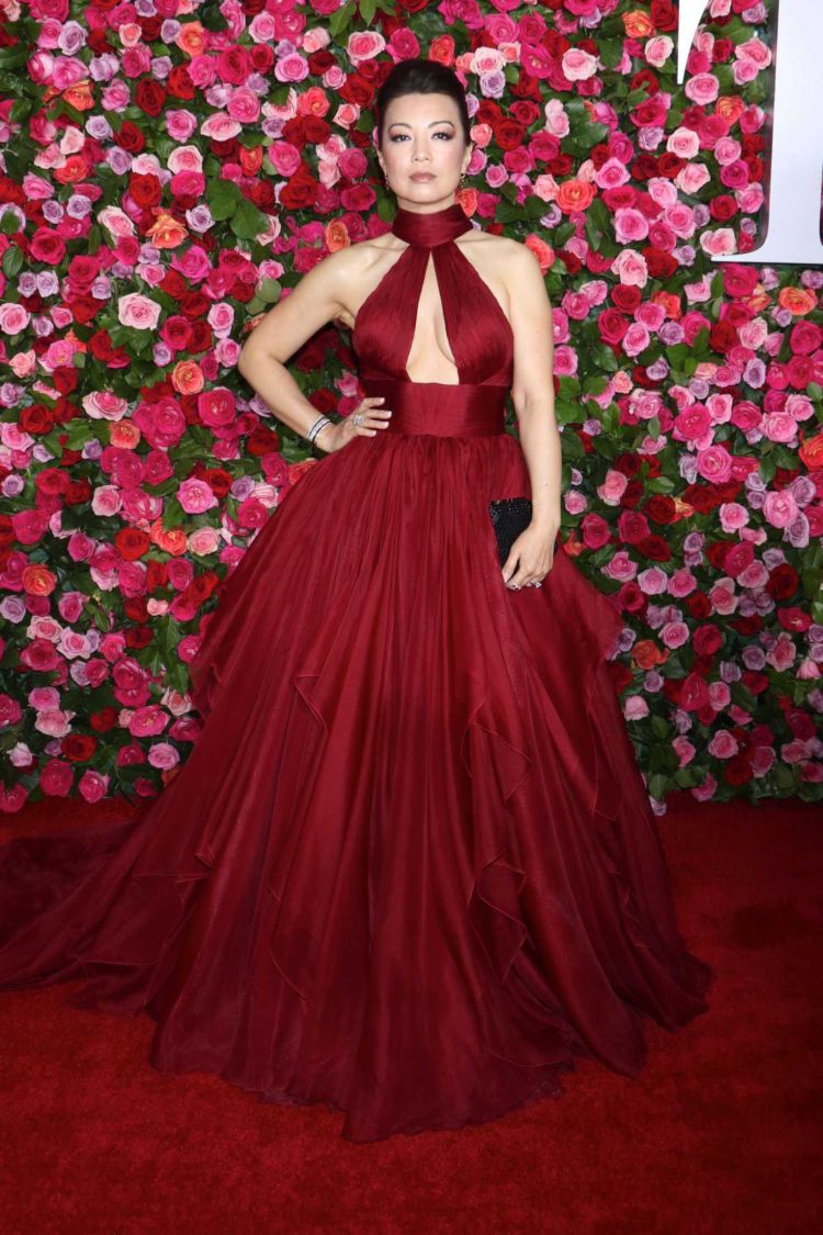 Beautiful Ming-Na Wen Attends 72nd Annual Tony Awards
