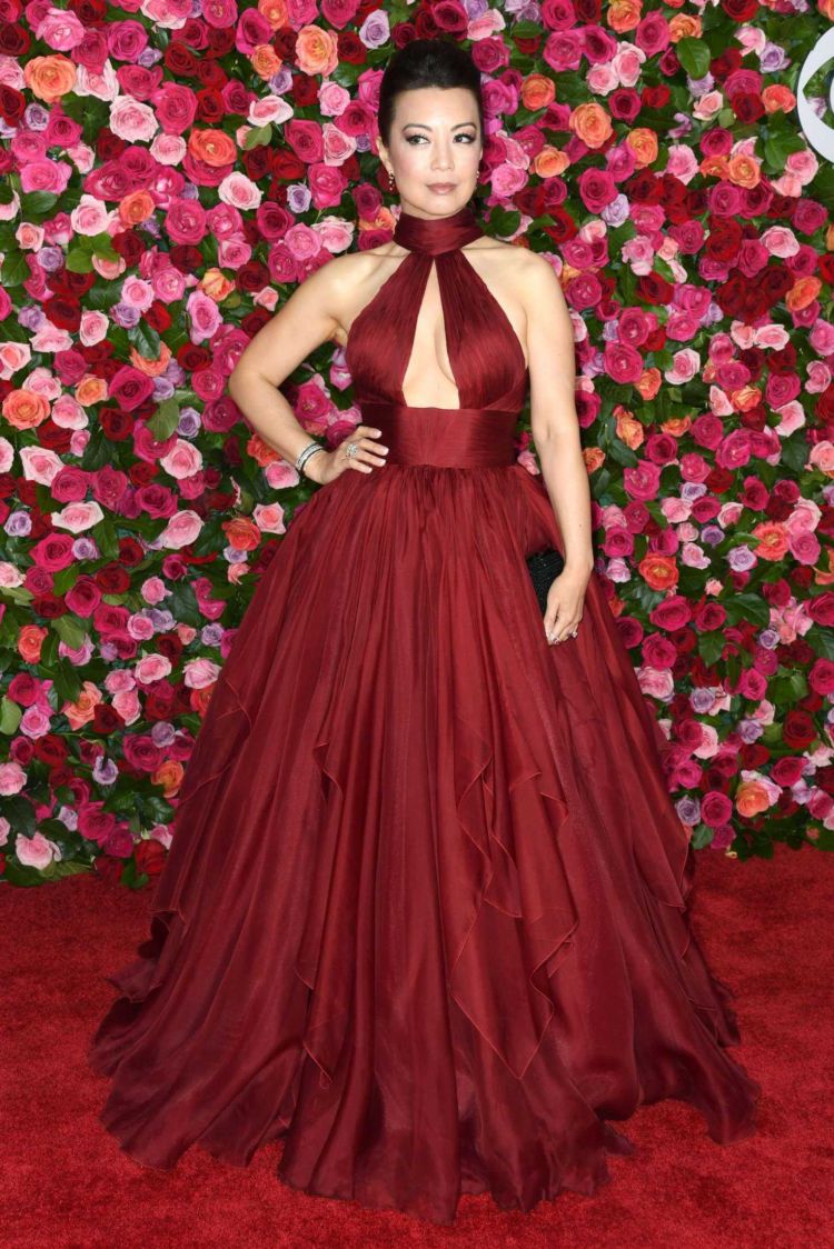 Beautiful Ming-Na Wen Attends 72nd Annual Tony Awards