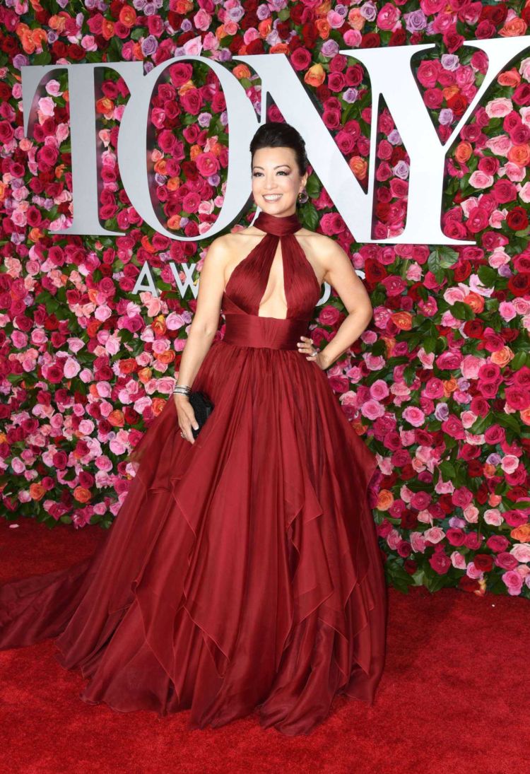 Beautiful Ming-Na Wen Attends 72nd Annual Tony Awards