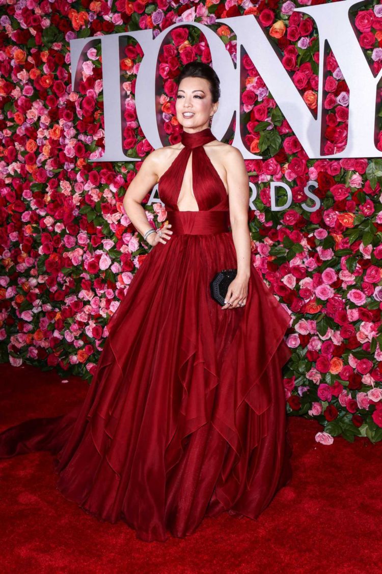 Beautiful Ming-Na Wen Attends 72nd Annual Tony Awards