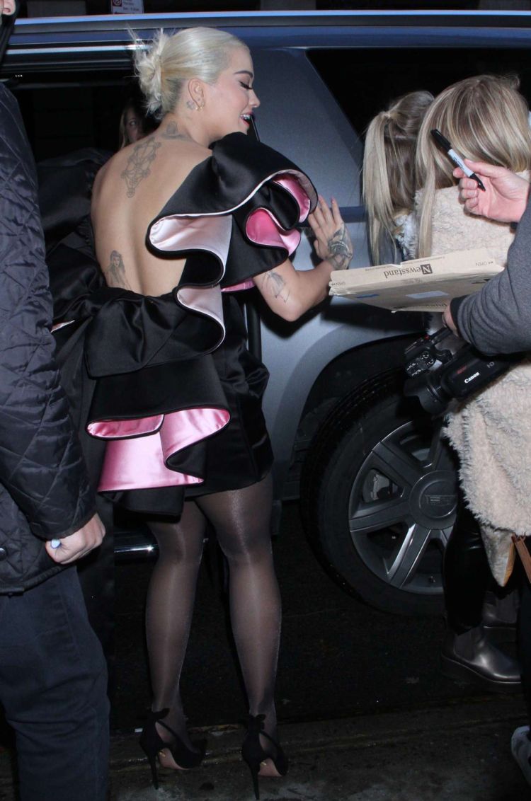 Rita Ora Candids While Leaving ‘Live with Kelly & Ryan’ Show