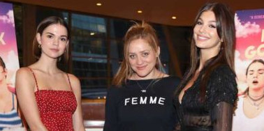 Maia Mitchell And Camila Morrone At 'Never Goin' Back' Screening