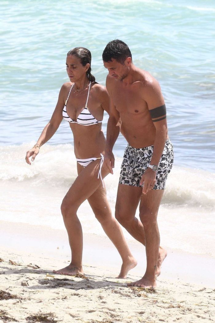 Adriana Fossa In Bikini At A Beach In Miami