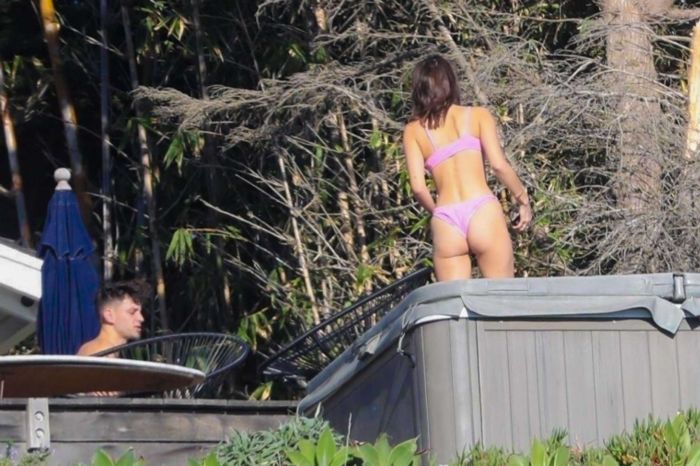 Bella Hadid Bikini Candids With Friends In Malibu
