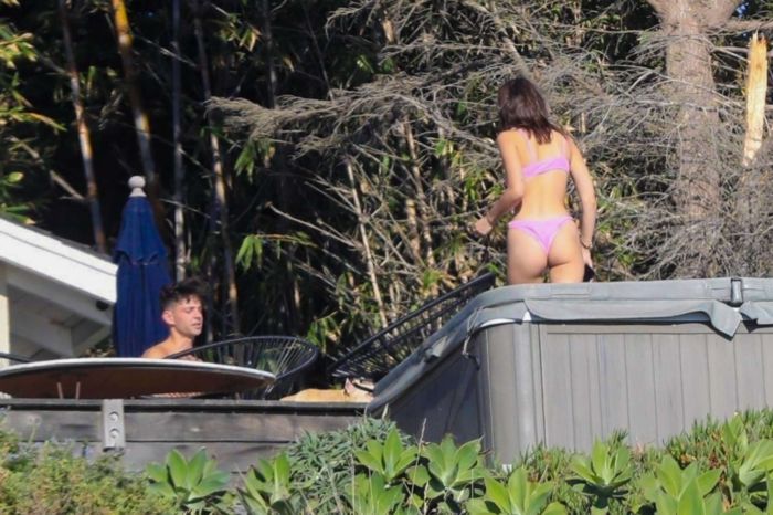 Bella Hadid Bikini Candids With Friends In Malibu