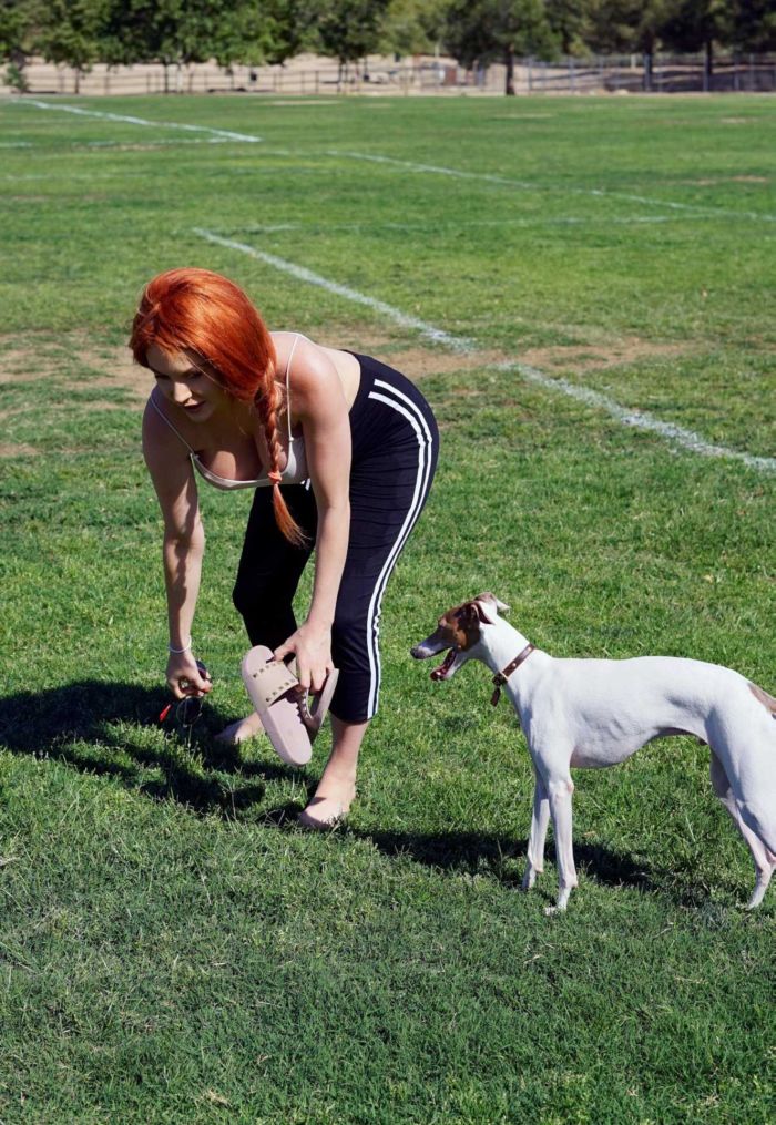 Courtney Stodden Working Out In Hollywood Hills