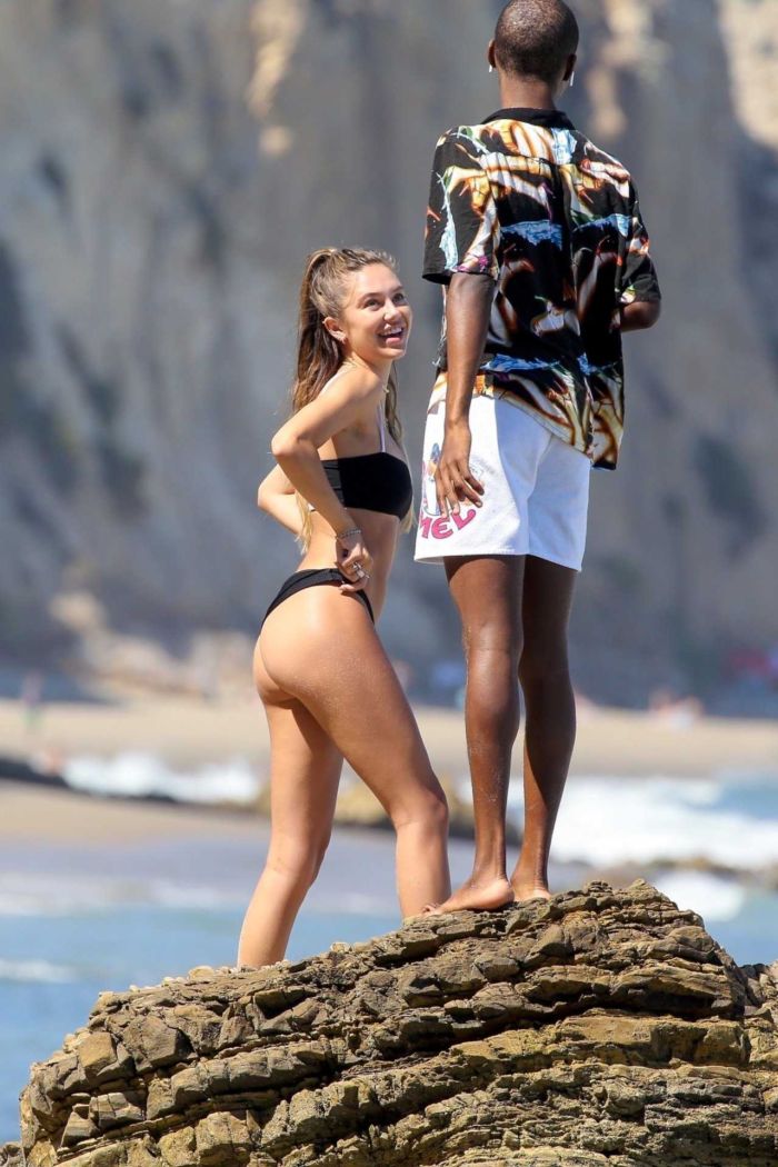 Delilah Belle Hamlin Spotted At A Beach In Malibu