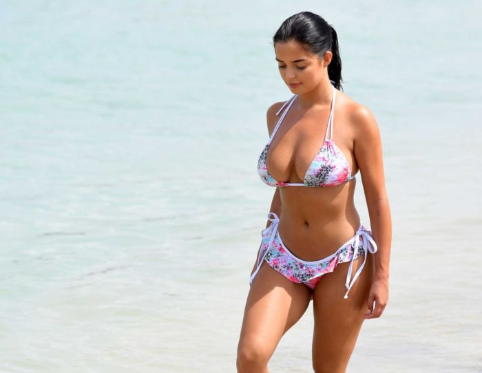 Demi Rose Mawby In A Bikini At The Beach In Cape Verde