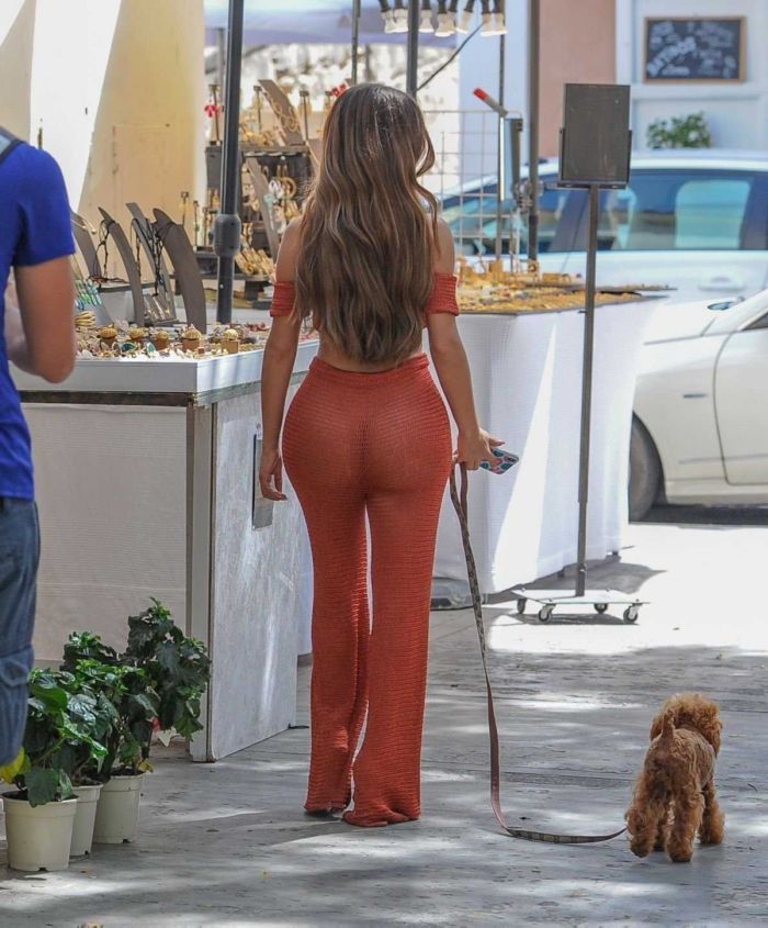 Gorgeous Demi Rose Mawby Out And About In Ibiza