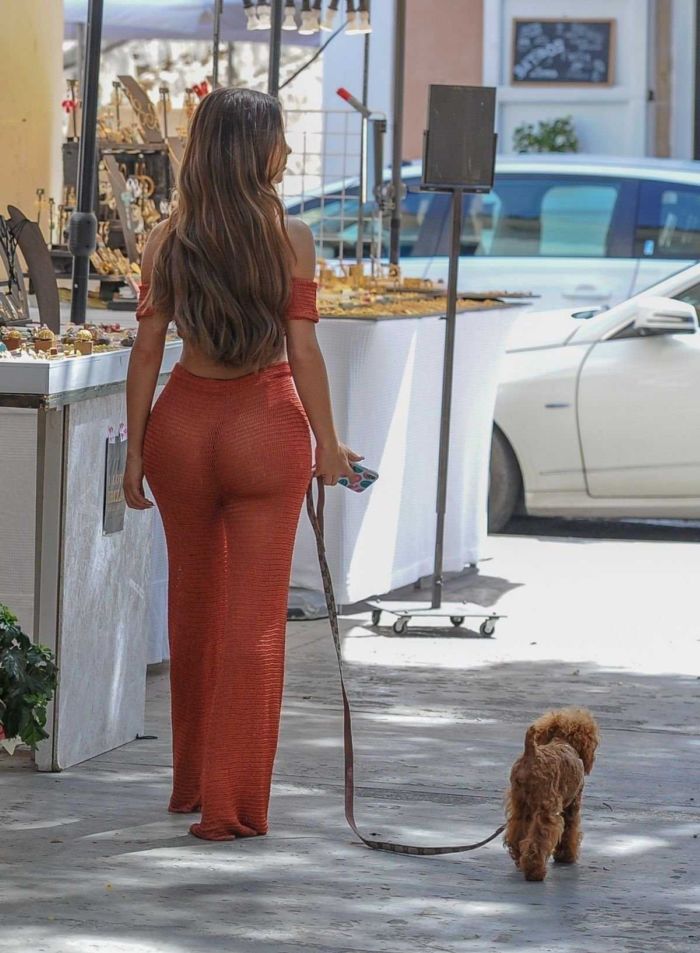 Gorgeous Demi Rose Mawby Out And About In Ibiza