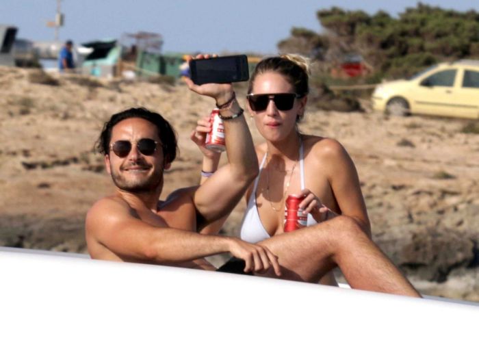 Dylan Penn On A Boat In In Bikini
