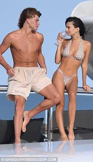 Emily Ratajkowski In Bikini At The Yacht In Sardinia