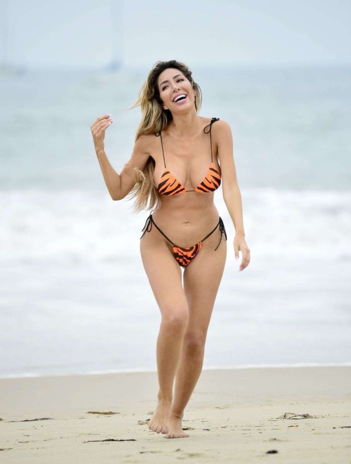 Farrah Abraham Poses For A Special Bikini Photoshoot At Malibu Beach