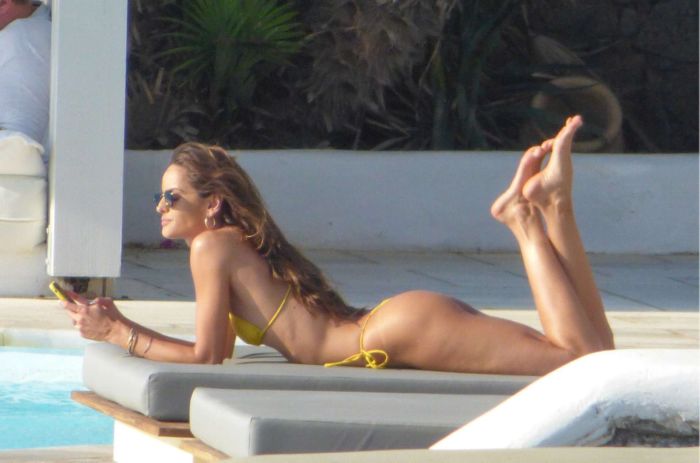 Izabel Goulart On A Bikini Vacation In Mykonos 