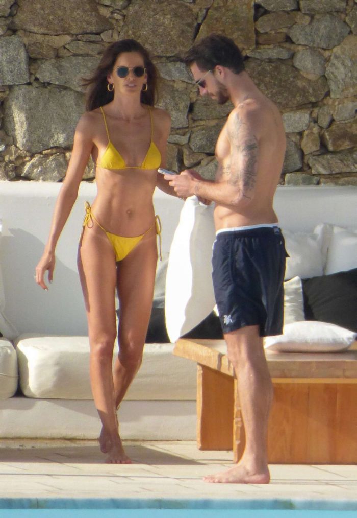 Izabel Goulart On A Bikini Vacation In Mykonos 