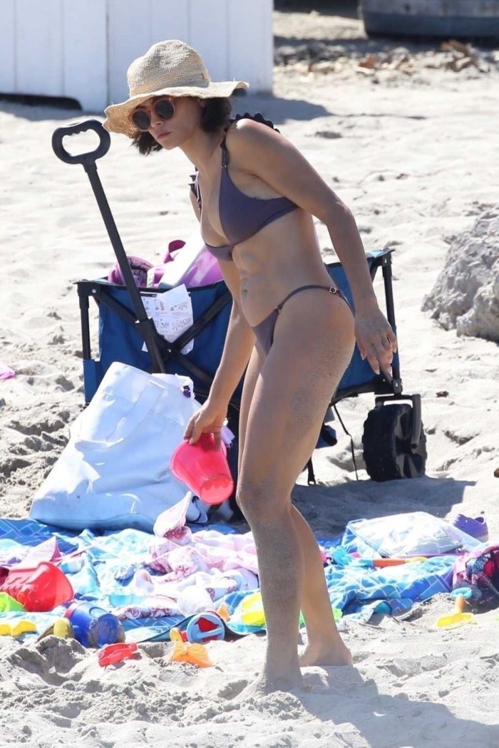Jenna Dewan Tatum On A Bikini Vacation At Malibu Beach