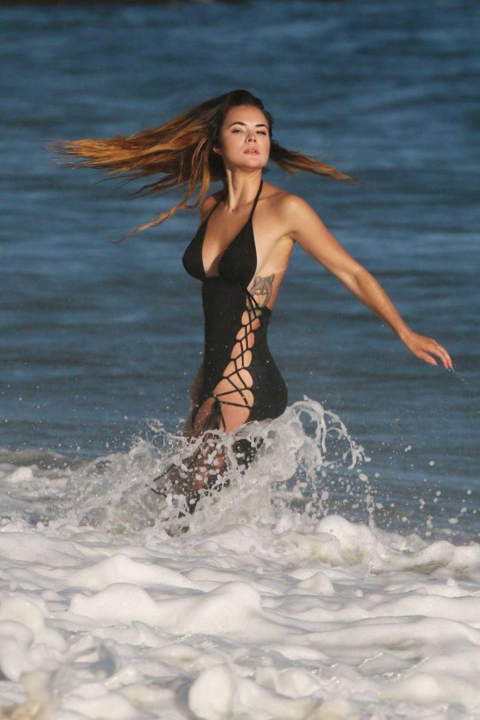 Kaili Thorne Shoots For 138 Water In Malibu