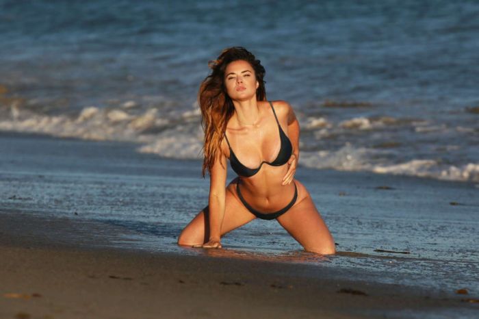 Kaili Thorne Posing For 138 Water Photoshoot In Santa Monica