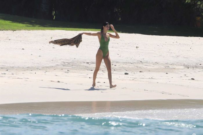 Kendall Jenner Enjoys Swimsuit Surfing In Mexico
