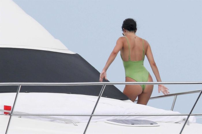 Kendall Jenner Enjoys Swimsuit Surfing In Mexico