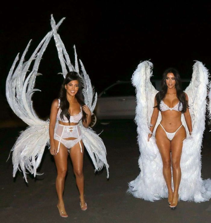 Kim, Kourtney And Khloe Kardashian, Kendall And Kylie Jenner Pose Together For Lingerie Photoshoot
