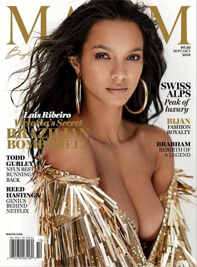 Lais Ribeiro Photoshoot For Maxim Magazine September/October 2018 Issue