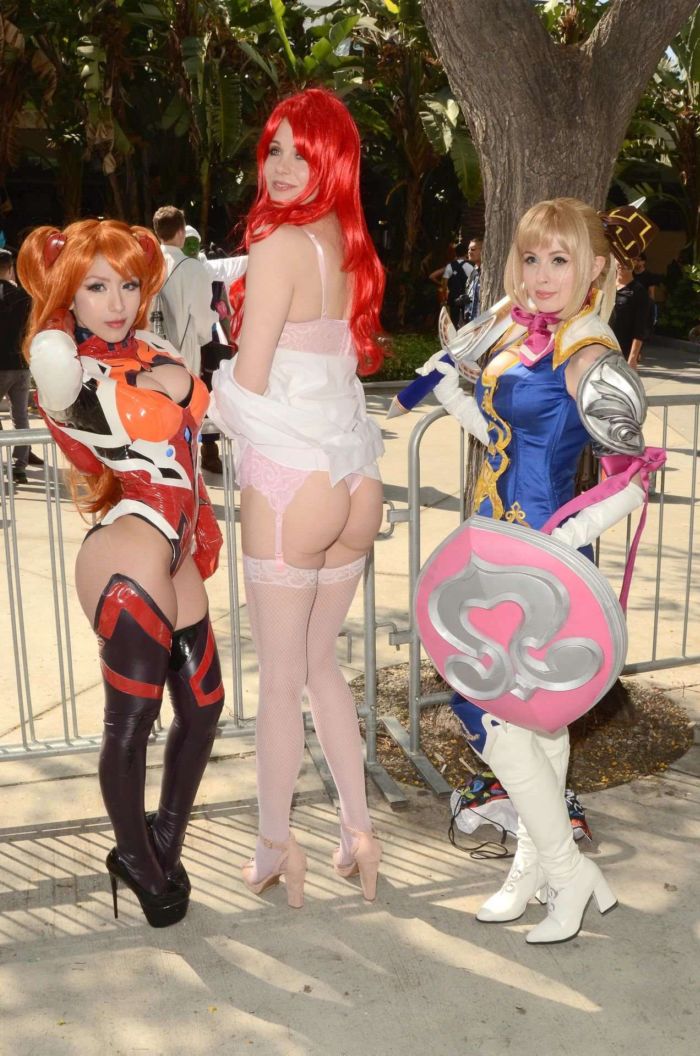 Maitland Ward In A Lingerie At Anime Expo