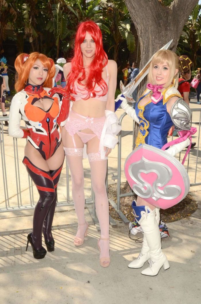 Maitland Ward In A Lingerie At Anime Expo