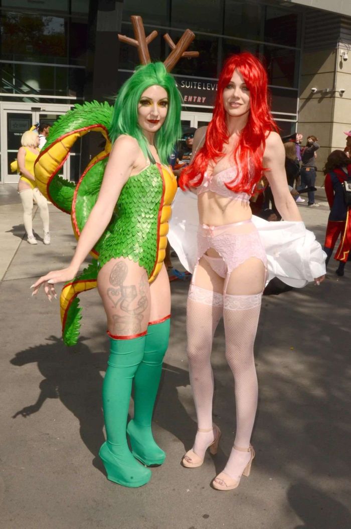 Maitland Ward In A Lingerie At Anime Expo