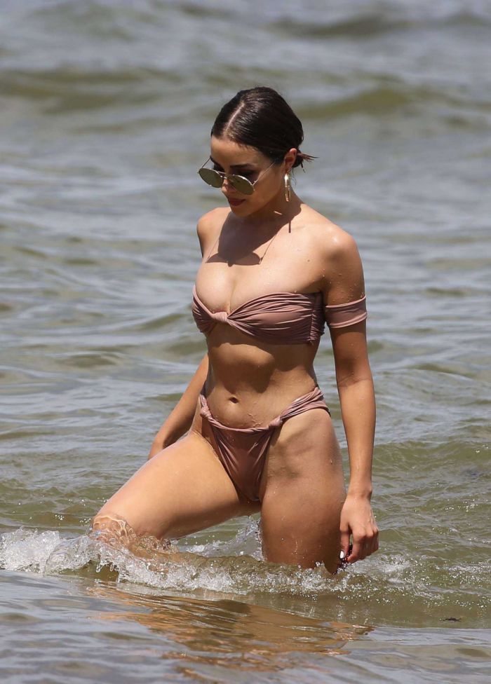 Olivia Culpo's Bikini Vacation At The Miami Beach